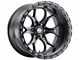 Weld Off-Road Ledge Six Satin Black 6-Lug Wheel; 18x9; -12mm Offset (05-15 Tacoma)