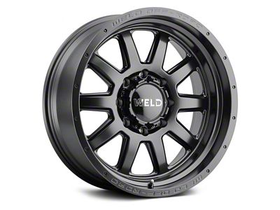 Weld Off-Road Stealth Satin Black 6-Lug Wheel; 20x10; -18mm Offset (05-15 Tacoma)