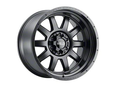 Weld Off-Road Stealth Satin Black 6-Lug Wheel; 20x9; 0mm Offset (05-15 Tacoma)