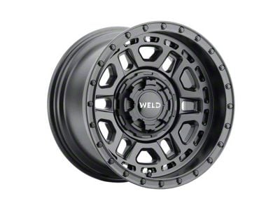 Weld Off-Road Crux Satin Black 6-Lug Wheel; 20x10; -19mm Offset (10-24 4Runner)