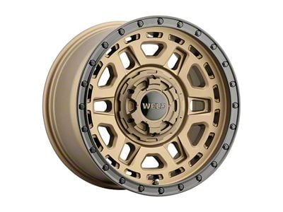 Weld Off-Road Crux Silver Machined 6-Lug Wheel; 20x10; -18mm Offset (10-24 4Runner)