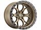 Weld Off-Road Ledge Six Satin Bronze 6-Lug Wheel; 18x9; -12mm Offset (10-24 4Runner)