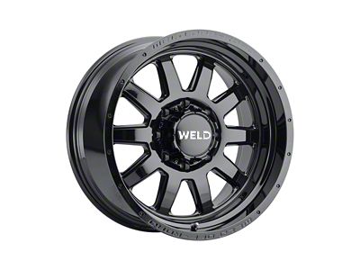 Weld Off-Road Stealth Gloss Black 6-Lug Wheel; 20x10; -18mm Offset (10-24 4Runner)