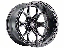 Weld Off-Road Ledge Six Satin Black 6-Lug Wheel; 18x9; -12mm Offset (16-23 Tacoma)