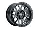 Weld Off-Road Cinch Gloss Black Milled 6-Lug Wheel; 17x9; -12mm Offset (2024 Tacoma)