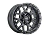 Weld Off-Road Cinch Satin Black with Gloss Black Ring 6-Lug Wheel; 20x10; -18mm Offset (2024 Tacoma)