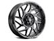 Weld Off-Road Fulcrum Gloss Black Milled 6-Lug Wheel; 20x9; 20mm Offset (2024 Tacoma)