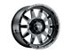 Weld Off-Road Stealth Gloss Black Milled 6-Lug Wheel; 20x10; -18mm Offset (2024 Tacoma)