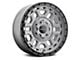 Weld Off-Road Crux Gloss Armor Gray 6-Lug Wheel; 17x9; 0mm Offset (03-09 4Runner)