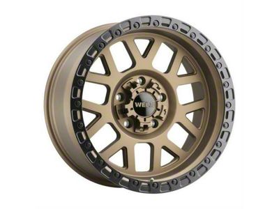 Weld Off-Road Cinch Satin Bronze 6-Lug Wheel; 22x10; 13mm Offset (21-24 Bronco, Excluding Raptor)