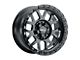 Weld Off-Road Cinch Gloss Black Milled 6-Lug Wheel; 17x9; 0mm Offset (22-24 Bronco Raptor)