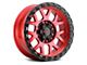Weld Off-Road Cinch Candy Red 6-Lug Wheel; 17x9; -12mm Offset (16-23 Tacoma)