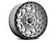 Weld Off-Road Crux Gloss Armor Gray 6-Lug Wheel; 17x9; 0mm Offset (2024 Tacoma)