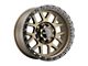 Weld Off-Road Cinch Satin Bronze 6-Lug Wheel; 22x10; 13mm Offset (17-24 Titan)