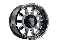 Weld Off-Road Stealth Gloss Black Milled 6-Lug Wheel; 20x10; -18mm Offset (17-24 Titan)