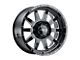 Weld Off-Road Stealth Gloss Black Milled 6-Lug Wheel; 20x10; -18mm Offset (17-24 Titan)