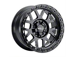 Weld Off-Road Cinch Gloss Black Milled 6-Lug Wheel; 20x9; 0mm Offset (16-24 Titan XD)