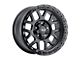 Weld Off-Road Cinch Satin Black 6-Lug Wheel; 20x12; -44mm Offset (16-24 Titan XD)