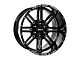 Weld Off-Road Chasm Gloss Black Milled 5-Lug Wheel; 20x9; 20mm Offset (14-21 Tundra)