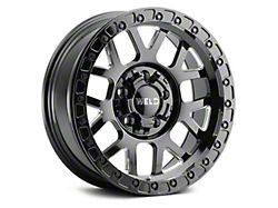 Weld Off-Road Cinch Gloss Black Milled 6-Lug Wheel; 20x9; 0mm Offset (22-24 Tundra)