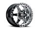 Weld Racing Ventura 6 Beadlock Gloss Black Milled 6-Lug Wheel; 17x10; 42mm Offset (22-24 Bronco Raptor)