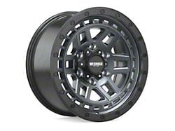 Wesrock Wheels BT-26 Anthracite with Black Simulated Beadlock 6-Lug Wheel; 18x9; 20mm Offset (04-15 Titan)