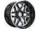 Wesrock Wheels Ranger Gloss Black Milled 6-Lug Wheel; 22x12; -44mm Offset (04-15 Titan)