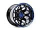 Wesrock Wheels Spur Gloss Black Milled with Blue Tint 6-Lug Wheel; 20x10; -12mm Offset (05-15 Tacoma)