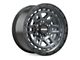 Wesrock Wheels BT-26 Anthracite with Black Simulated Beadlock Wheel; 17x8.5; 20mm Offset (84-01 Jeep Cherokee XJ)