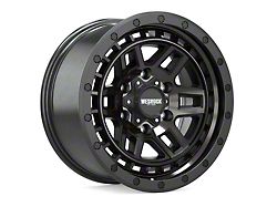 Wesrock Wheels BT-26 Black Machined Wheel; 18x9; 0mm Offset (14-21 Tundra)