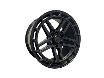 Western Wheels HC66 Gloss Black Face with Satin Black Lip 6-Lug Wheel; 22x10; 15mm Offset (04-15 Titan)