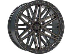 Western Wheels AL04 Bronze Machined Face with Black Lip 6-Lug Wheel; 20x10; -12mm Offset (22-25 Bronco Raptor)