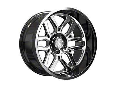 Western Wheels RANGER Brush Face Wheel; 22x12; -44mm Offset (97-06 Jeep Wrangler TJ)