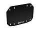 Westin Spare Tire Mount Delete; Textured Black (18-25 Jeep Wrangler JL)