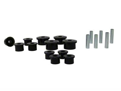 Whiteline Leaf Spring Front and Rear Eye and Rear Shackle Bushing Kit (86-99 Jeep Cherokee XJ)