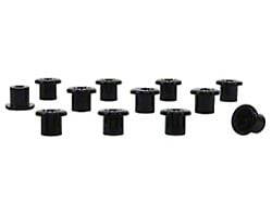 Whiteline Leaf Spring Front and Rear Eye and Shackle Bushing Kit (76-86 Jeep CJ7, Excluding Laredo & Renegade)