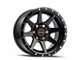 Wicked Offroad W935 Satin Black 6-Lug Wheel; 17x9; 0mm Offset (10-24 4Runner)