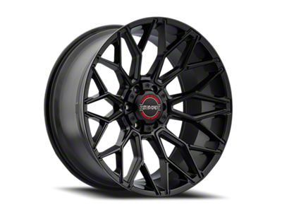 Wicked Offroad W934 Satin Black 6-Lug Wheel; 20x10; -19mm Offset (22-24 Tundra)