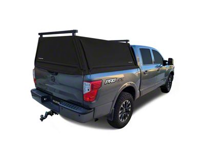 WildTop Soft Truck Cap with Integrated Roof Rack (17-24 Titan w/ 5-1/2-Foot Bed)