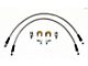 Wilwood Flexline Brake Line Kit; Front (07-18 Jeep Wrangler JK)