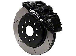 Wilwood AERO6-DM Front Big Brake Kit with 13.38-Inch Slotted Rotors; Black Calipers (07-18 Jeep Wrangler JK)