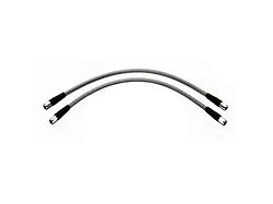 Wilwood Flexline Brake Line Kit; Front (97-06 Jeep Wrangler TJ)