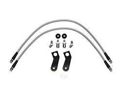 Wilwood Flexline Brake Line Kit; Rear (18-24 Jeep Wrangler JL)