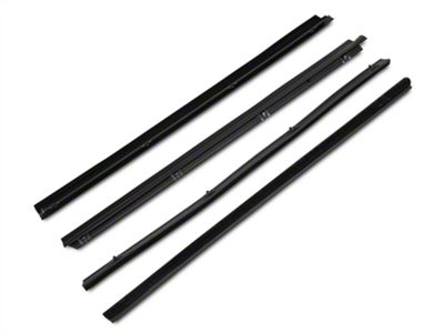 OPR Window Belt Weatherstrip kit; Inner and Outer (87-95 Jeep Wrangler YJ)