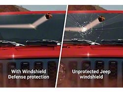 Windshield Defense Multi Layer Windshield Protection Kit (07-18 Jeep Wrangler JK)