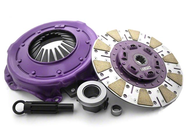 X-Clutch Stage 2 Single Cushioned Ceramic Disc Clutch Kit; 10-Spline (91-06 4.0L Jeep Wrangler YJ & TJ)