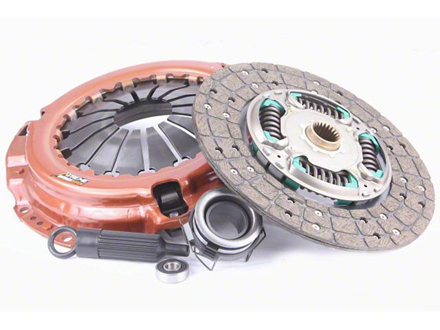 X-Clutch Stage 1 Single Sprung Organic Disc Clutch Kit; 21-Spline (16-23 3.5L Tacoma)