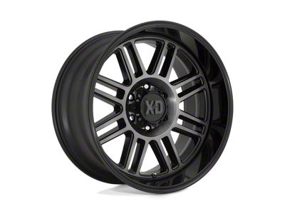 XD Cage Gloss Black with Gray Tint 6-Lug Wheel; 20x10; -18mm Offset (03-09 4Runner)