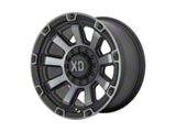 XD Gauntlet Satin Black with Gray Tint 6-Lug Wheel; 17x9; 0mm Offset (03-09 4Runner)