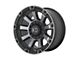 XD Gauntlet Satin Black with Gray Tint 6-Lug Wheel; 17x9; 0mm Offset (03-09 4Runner)